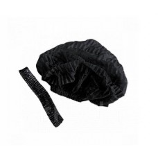 Etto, Шапочки «кульбабка», спанбонд , чорний 100шт. Etto, Шапочки «кульбабка», спанбонд , чорний 100шт.