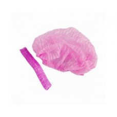Etto, Шапочки «кульбабка», спанбонд , рожевий 100шт. Etto, Шапочки «кульбабка», спанбонд , рожевий 100шт.