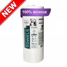 Etto Silk, Рушник, 40*70 см (100шт. в рулоні), гладкий, 100% віскоза Etto Silk, Рушник, 40*70 см (100шт. в рулоні), гладкий, 100% віскоза